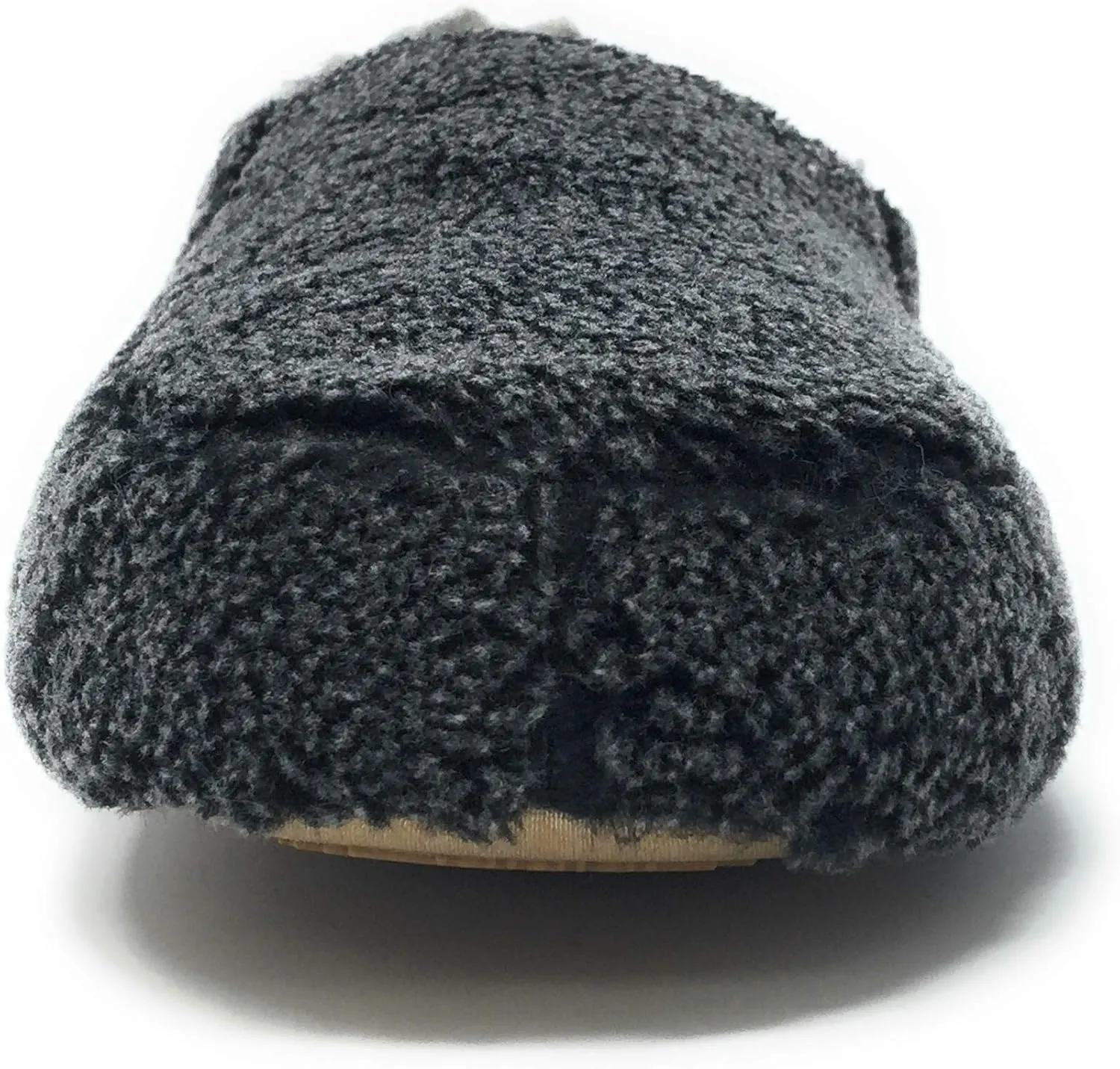 Oooh Yeah Men’s Non-Slip Solid Sherpa Fuzzy Slippers, Soft Cozy Fashion House Slippers for Indoor and Outdoor