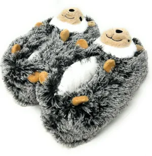 ooohyeah Funny Animal Hug Slippers for Women, Cute Plush Cozy Warm Slippers, Novelty Slippers with Grippers