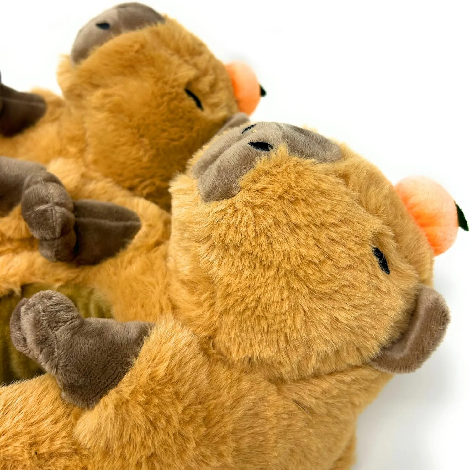 ooohyeah Funny Animal Hug Slippers for Women, Cute Plush Cozy Warm Slippers, Novelty Slippers with Grippers