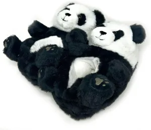 ooohyeah Funny Animal Hug Slippers for Women, Cute Plush Cozy Warm Slippers, Novelty Slippers with Grippers