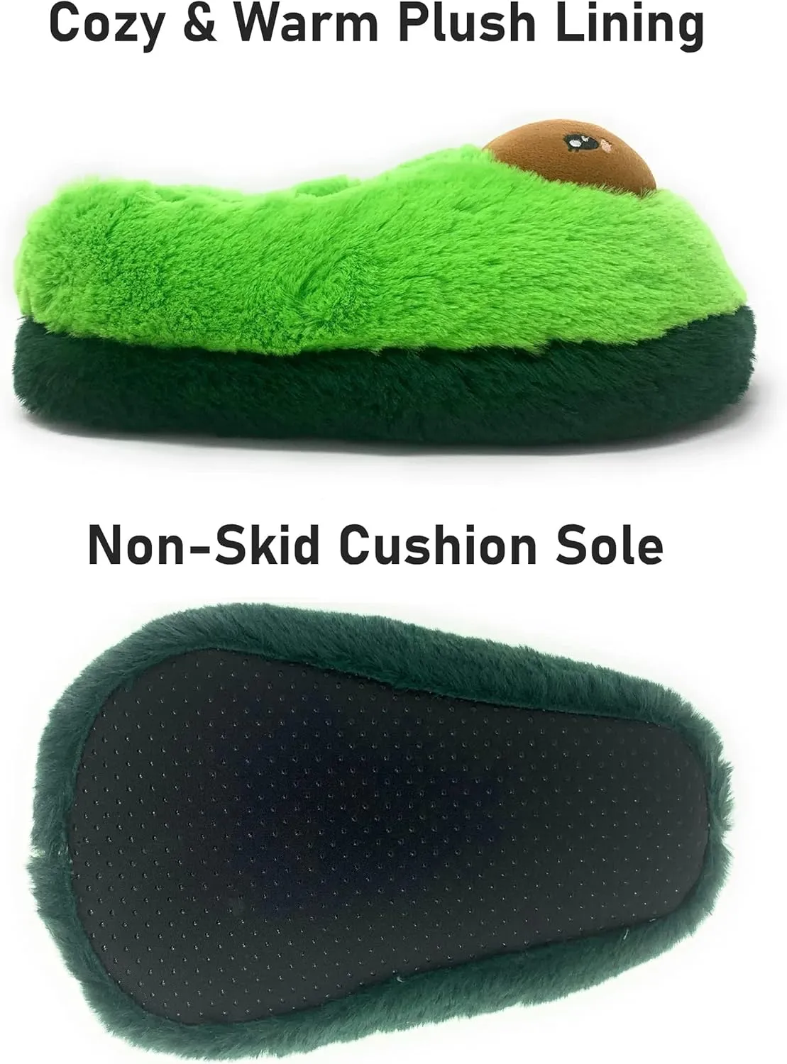 ooohyeah Funny Animal Hug Slippers for Women, Cute Plush Cozy Warm Slippers, Novelty Slippers with Grippers