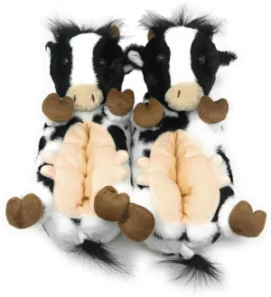 ooohyeah Funny Animal Hug Slippers for Women, Cute Plush Cozy Warm Slippers, Novelty Slippers with Grippers