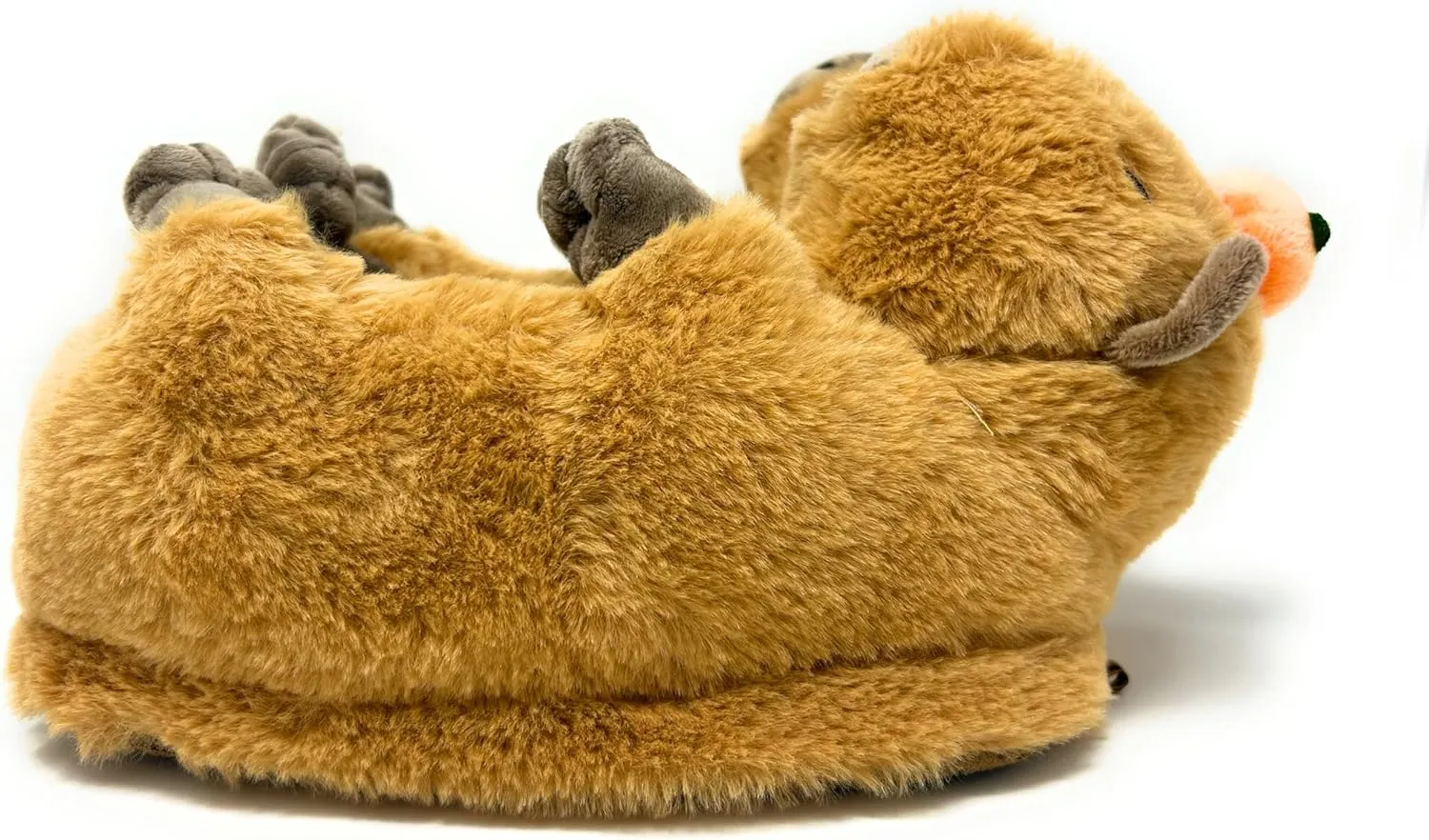 ooohyeah Funny Animal Hug Slippers for Women, Cute Plush Cozy Warm Slippers, Novelty Slippers with Grippers