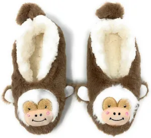 ooohyeah Women’s Funny Fuzzy Animal Slippers, Cute Cozy Non-Slip House Slippers for Women, Manatee Splash