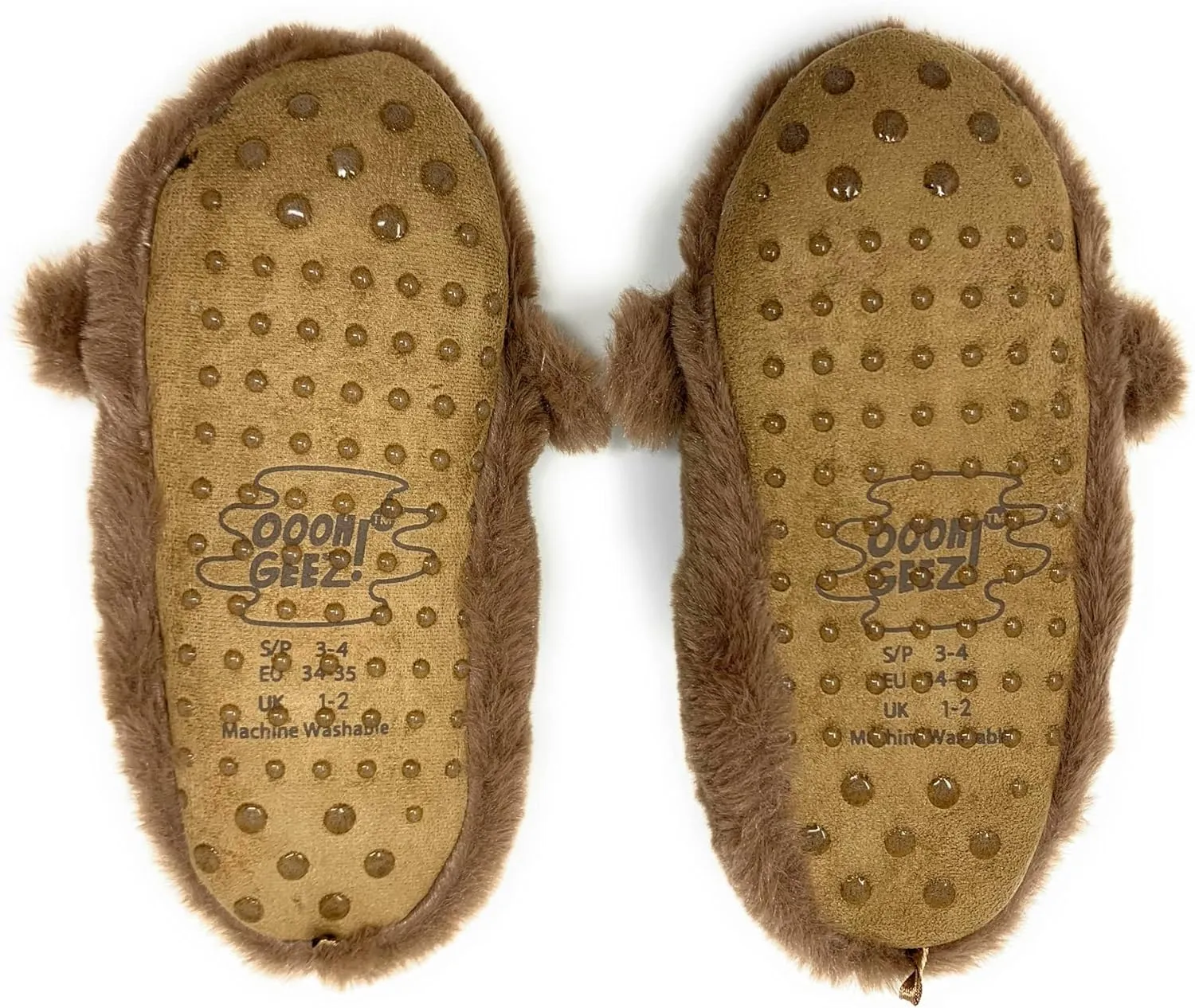 ooohyeah Women’s Funny Fuzzy Animal Slippers, Cute Cozy Non-Slip House Slippers for Women, Manatee Splash