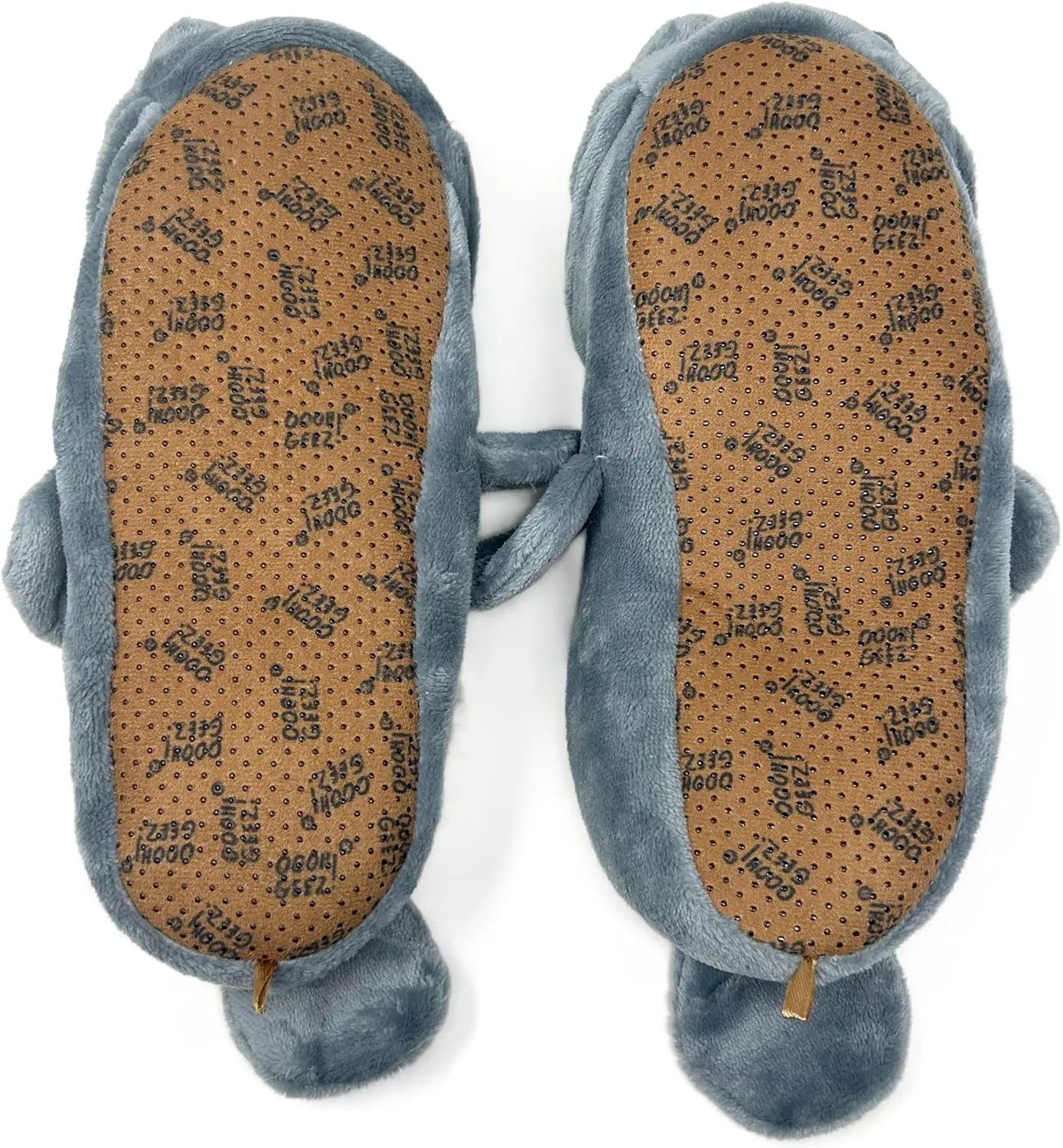 ooohyeah Women’s Funny Fuzzy Animal Slippers, Cute Cozy Non-Slip House Slippers for Women, Manatee Splash