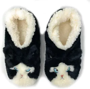 ooohyeah Women’s Funny Fuzzy Animal Slippers, Cute Cozy Non-Slip House Slippers for Women, Manatee Splash