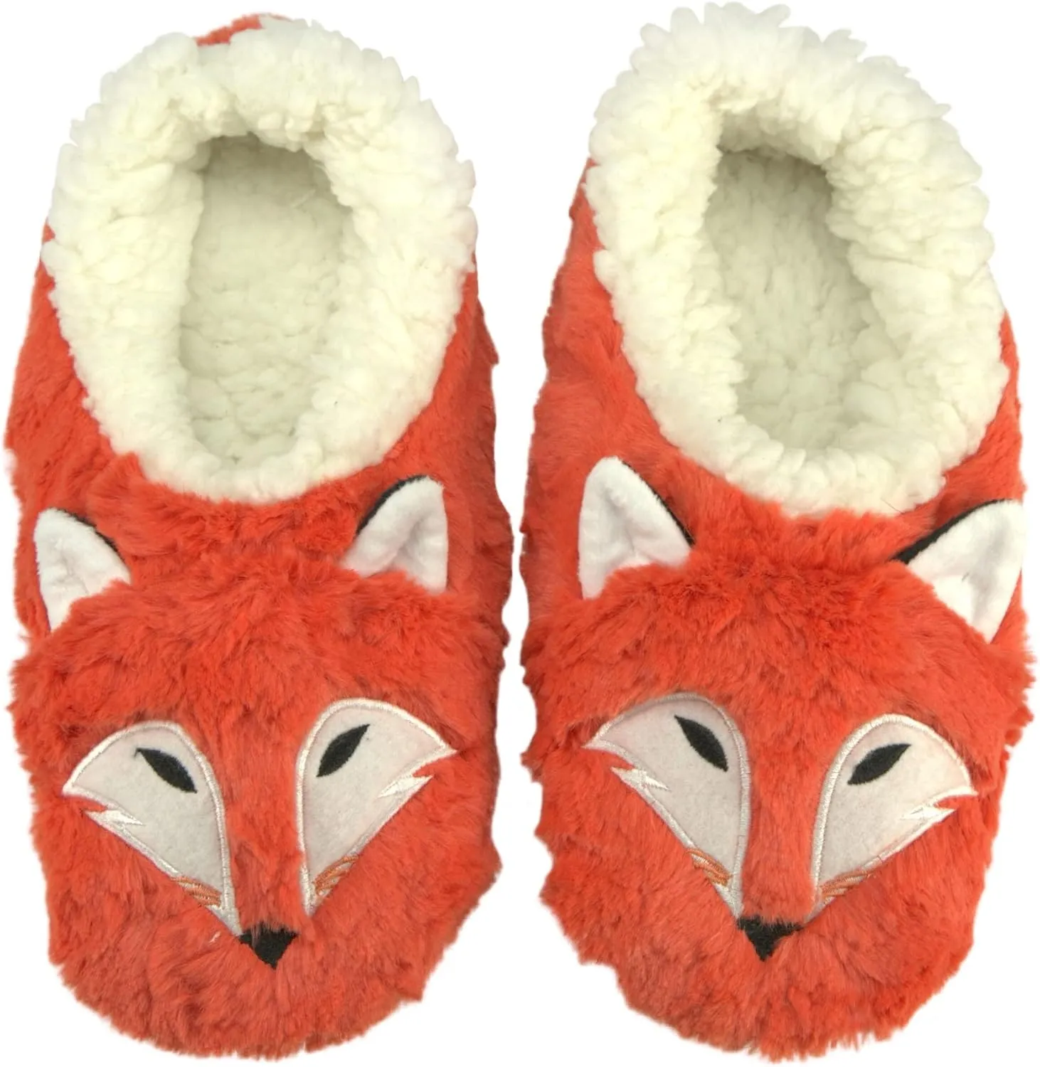ooohyeah Women’s Funny Fuzzy Animal Slippers, Cute Cozy Non-Slip House Slippers for Women, Manatee Splash