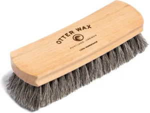 Otter Wax Premium Horsehair Shoe Brush