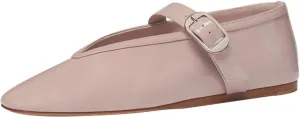 Pazzion Women's Cute Easy Buckle Strap Mary Jane Flats Closed Rounded Toe V Cut Flat Shoes for School Ballroom Dress Size 4-16 US