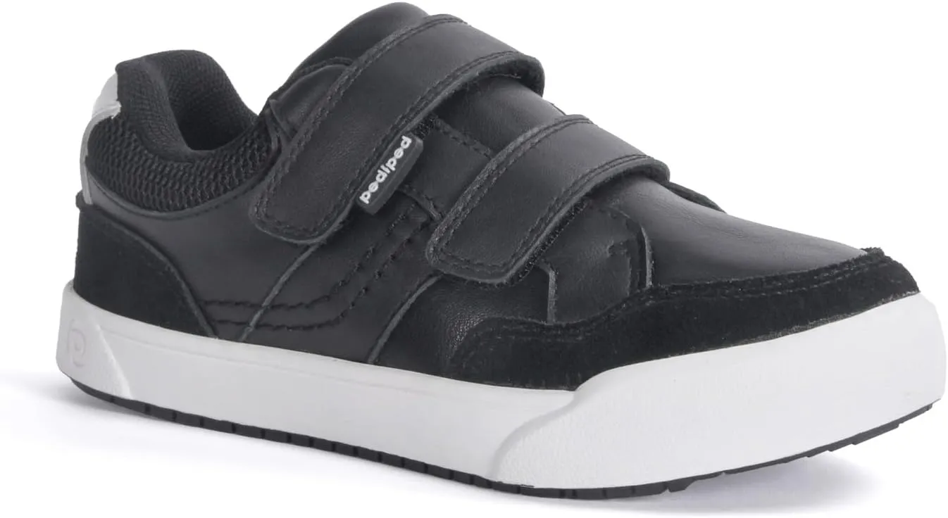 pediped Flex Acuna First Walker Shoe, White, 2 US Unisex Little Kid