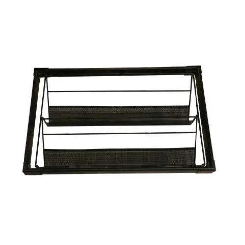 Perforated Shoe Rack with Soft Close – Wardrobe Organizer