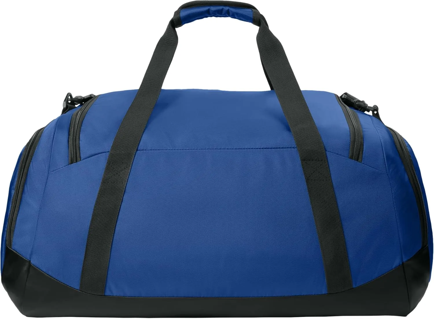 Personalized Large Sports Duffel Gym Bag for Women with Shoe Compartment, Durable Duffle Bag for Travel and Fitness, Spacious Storage, Adjustable Strap (Custom Upload, Blue)