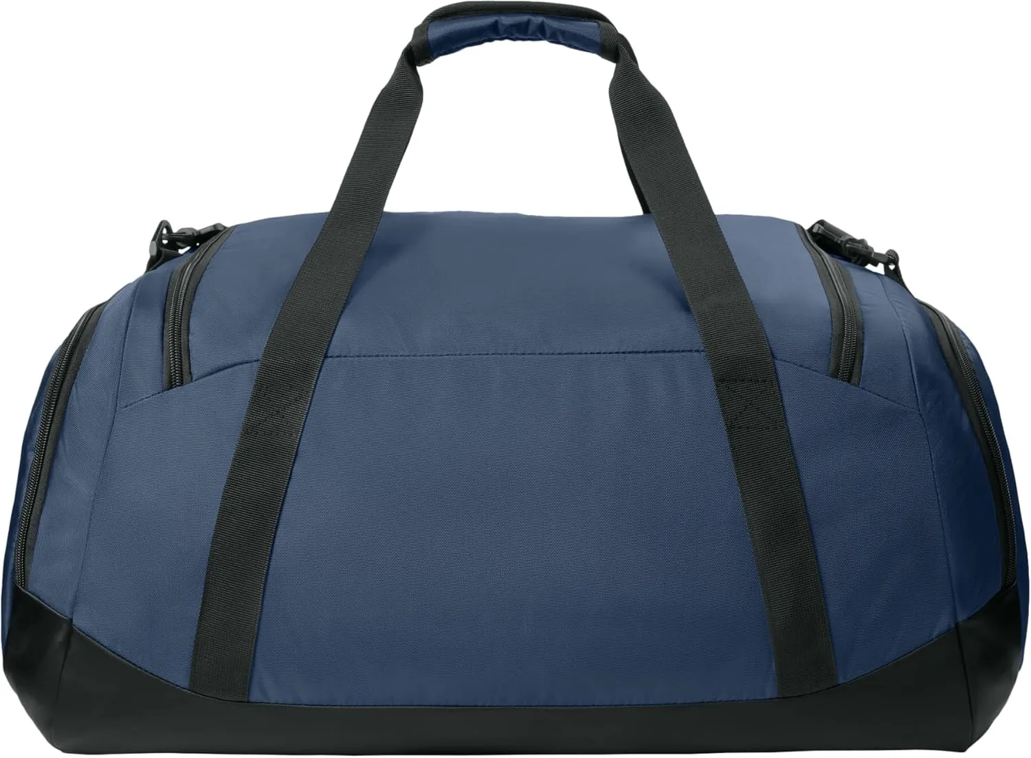 Personalized Large Sports Duffel Gym Bag for Women with Shoe Compartment, Durable Duffle Bag for Travel and Fitness, Spacious Storage, Adjustable Strap (Custom Upload, Navy)