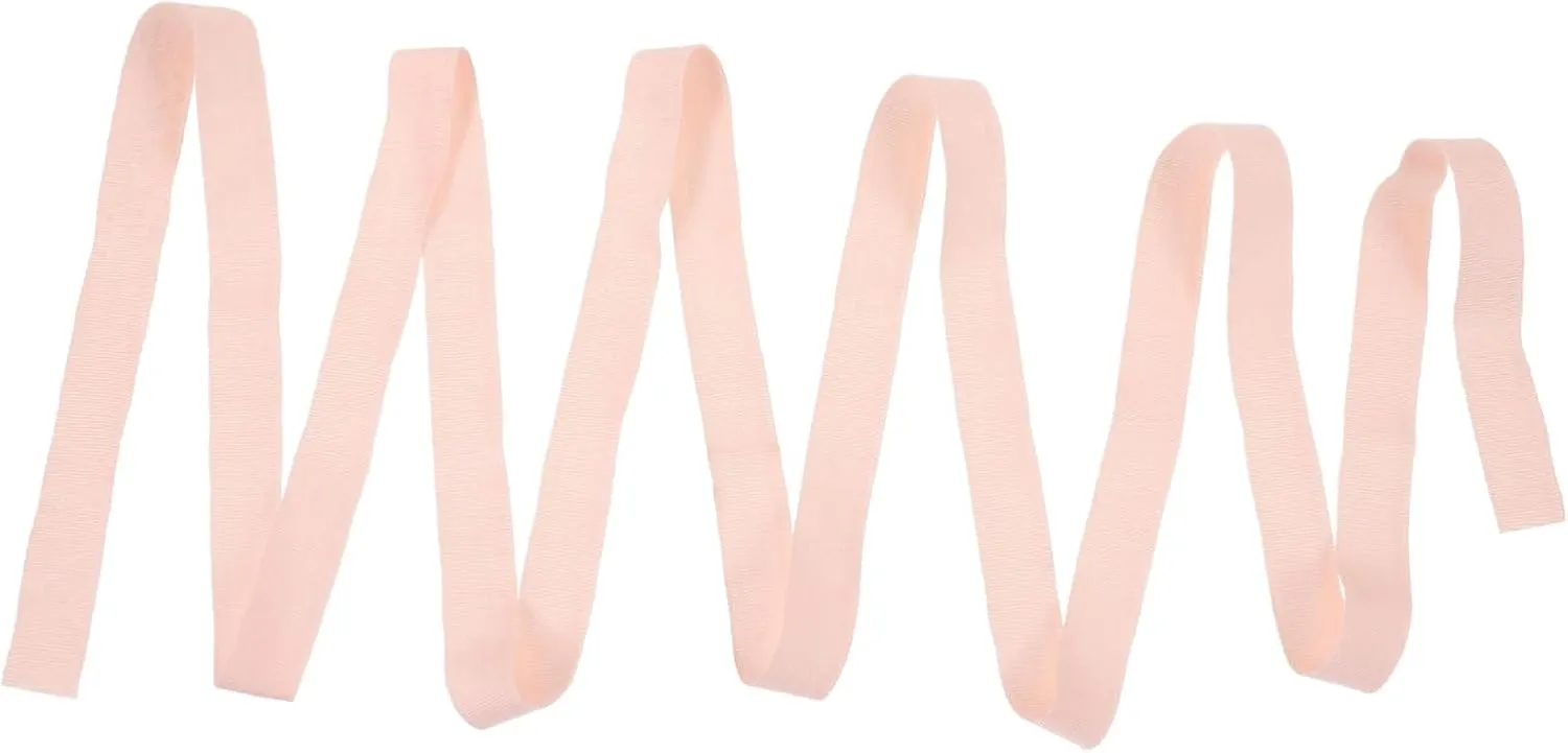 Pointe Shoe Ribbon for Ballet Dance Soft Canvas Wrap Ribbons for Performance Practice Durable Satin