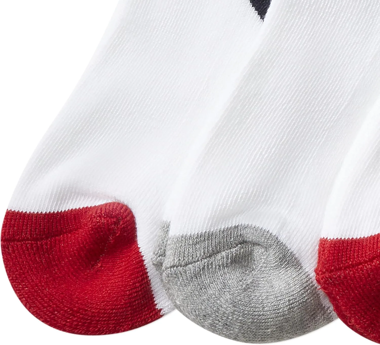 Polo Ralph Lauren Boys' Classic Sport Crew Socks-6 Pair Pack-Soft Stretchy Yarn & Stay Up Top