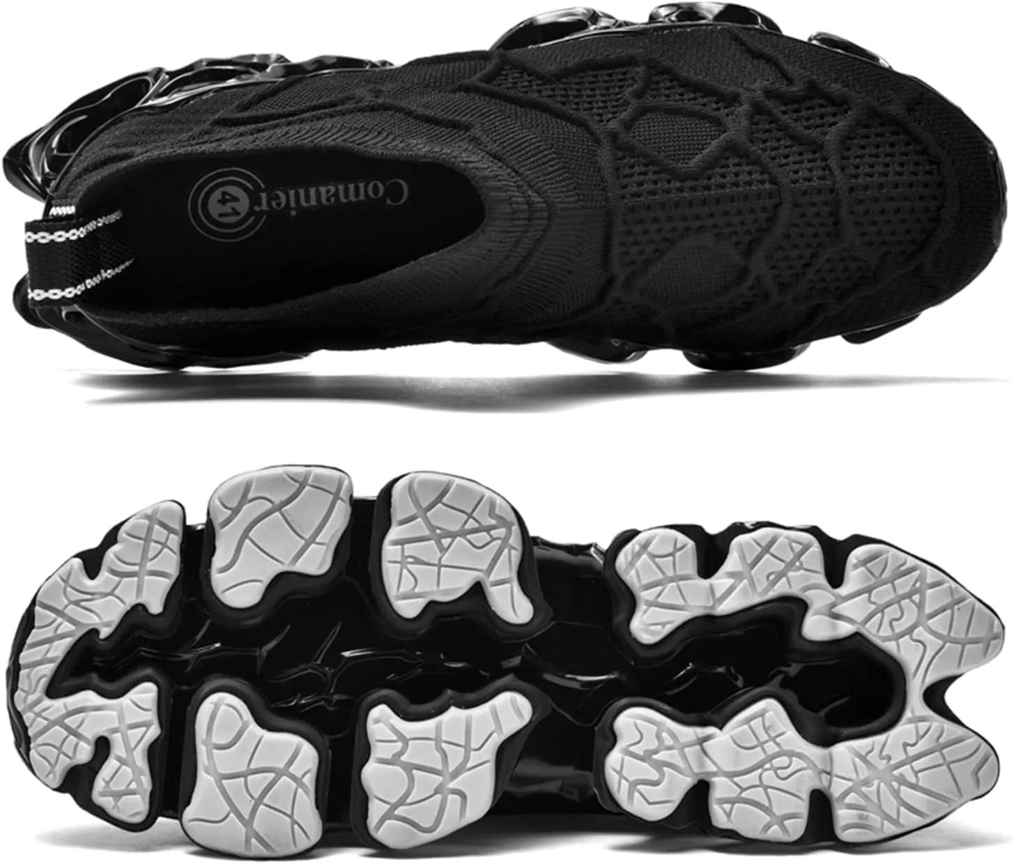 Poramea Mens Slip on Loafers Walking Tennis Shoes Laceless Running Blade Sneakers Mesh Trail Jogging Casual Athletic