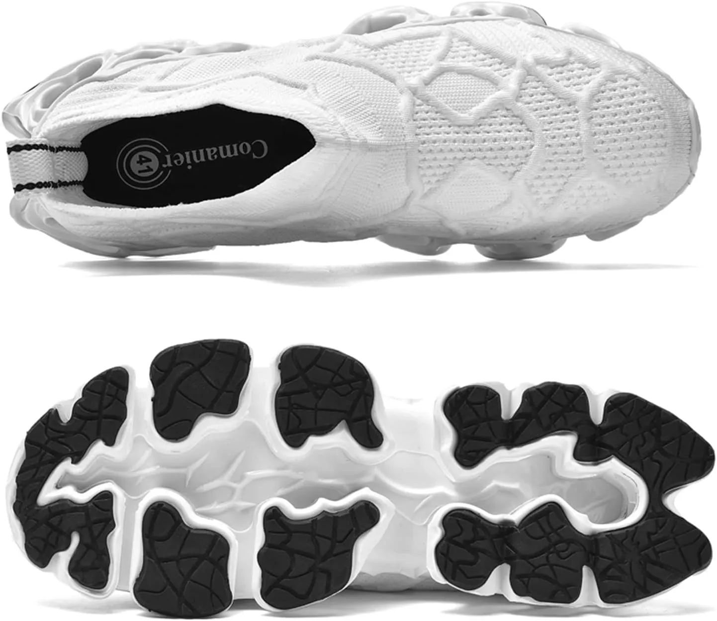 Poramea Mens Womens Slip on Loafers Walking Tennis Shoes Laceless Jogging Blade Sneakers Unisex Mesh Trail Running Casual Athletic