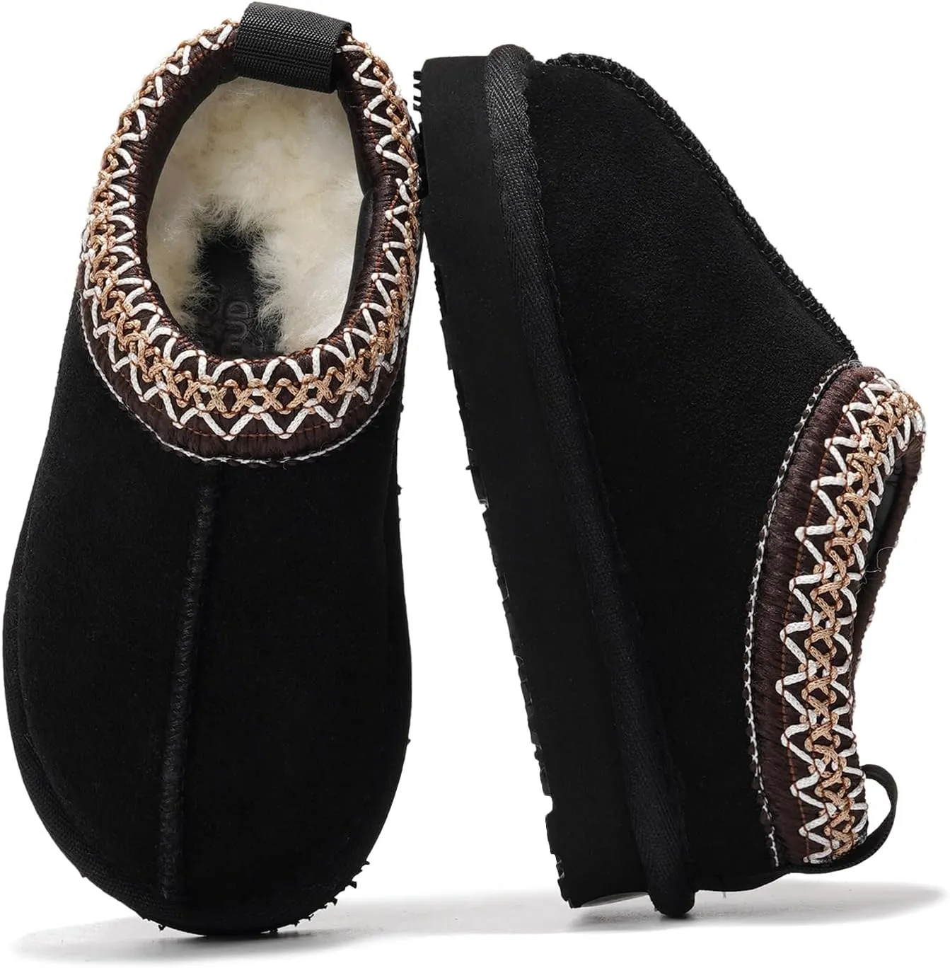 Project Cloud Australian Shearling Slippers for Kids - Memory Foam Fuzzy & Non-Slip Fluffy Slippers Girls Footwear & Boys Footwear, Kids Unisex Shoe (Dream Warm)