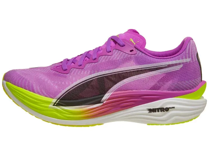 PUMA | Deviate Nitro Elite 3 | Men's | Pure Magenta/Yellow Alert