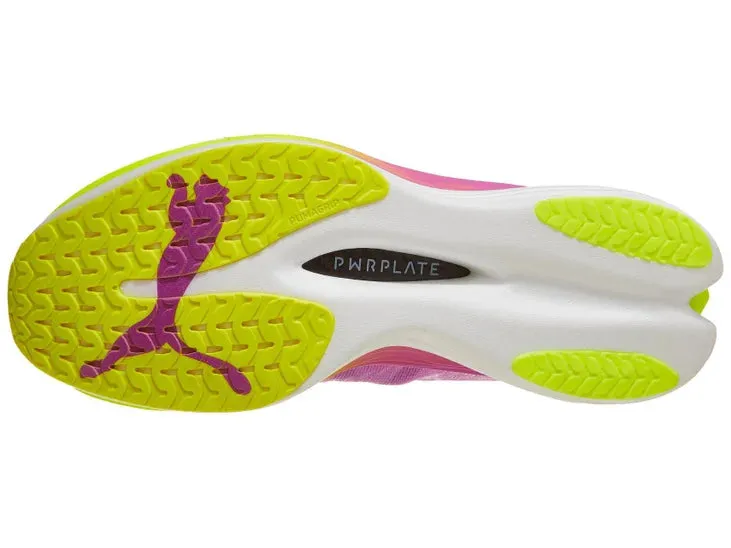 PUMA | Deviate Nitro Elite 3 | Men's | Pure Magenta/Yellow Alert