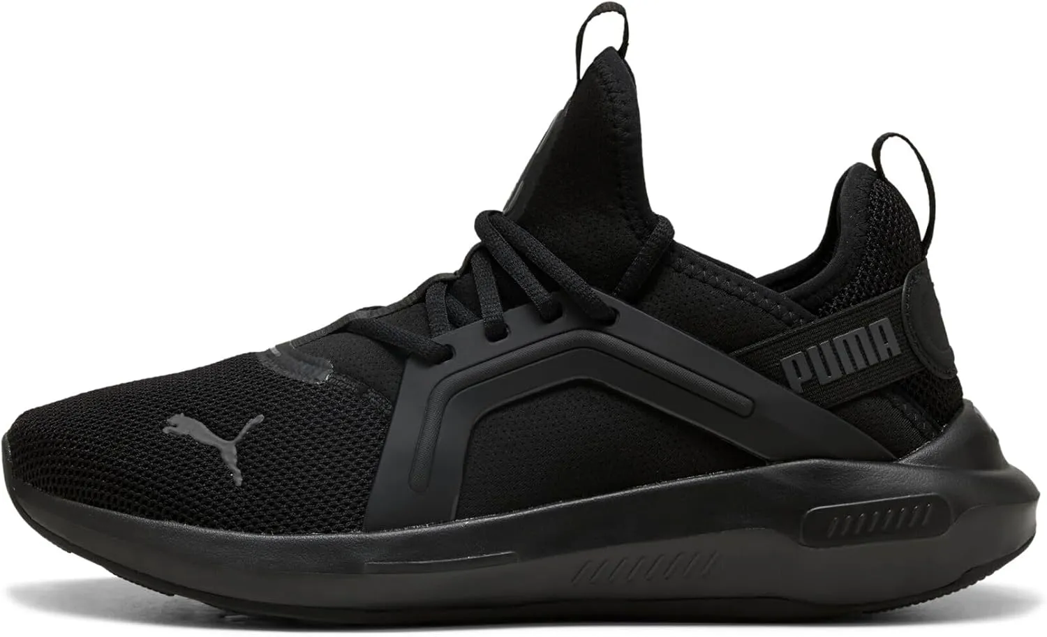 PUMA Unisex Softride Enzo 5 Street Running Shoe, Puma Black Cool Dark Gray, 10