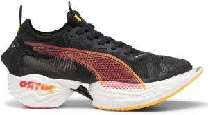 PUMA - Womens Fast-R Nitro Elite 2 Ff Shoes, Color Black/Sun Stream/Sunset Glow, Size: 8 M US