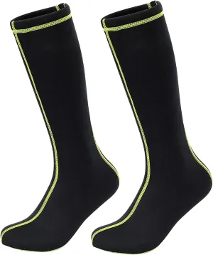 PURFUN Unisex Long Anti-Slip Wetsuit Boots Knee-Length Neoprene Socks - Flexible, Warm Water Fin Shoes