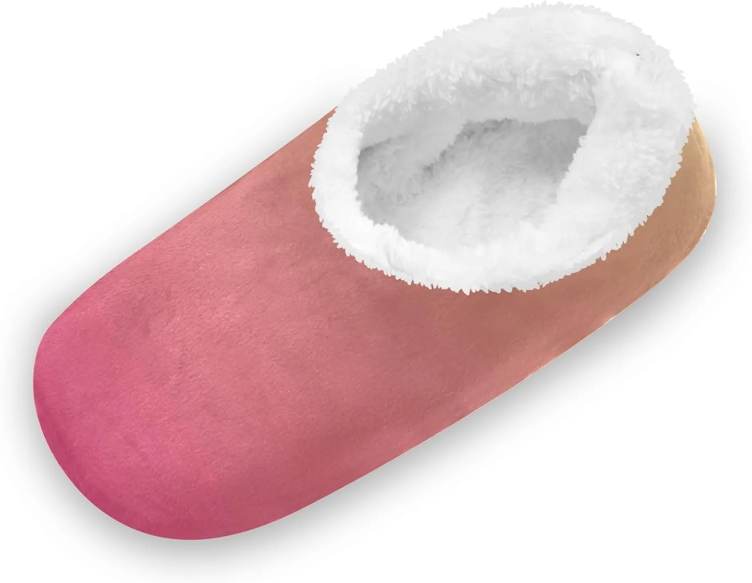 Purple Rose Gradient House Slippers Non-Slip Soft Comfy Slippers for Wedding