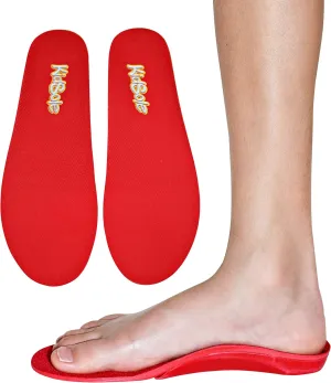 Red Orthotic Sports Insole by KidSole -- Lightweight Soft & Sturdy Orthotic Technology For Active Children With Flat Feet and Other Arch Support Problems (US Kids Sizes 4-6 (24 CM))
