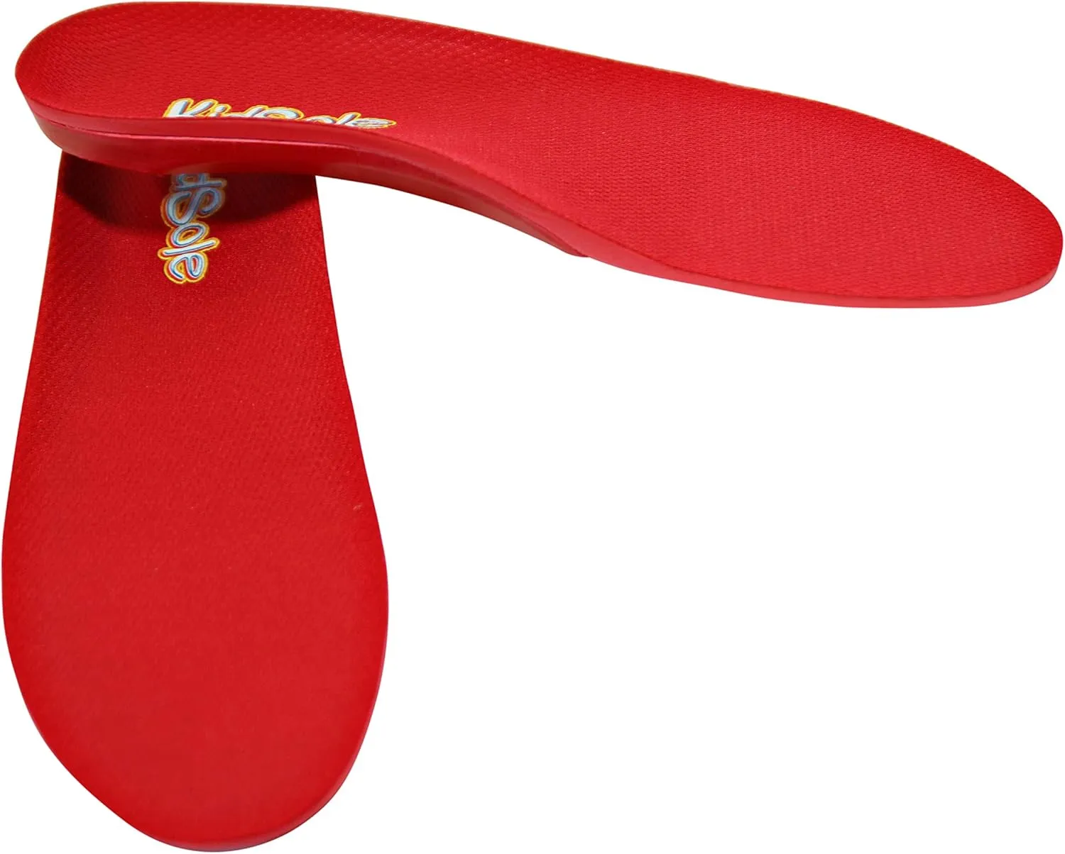 Red Orthotic Sports Insole by KidSole -- Lightweight Soft & Sturdy Orthotic Technology For Active Children With Flat Feet and Other Arch Support Problems (US Kids Sizes 4-6 (24 CM))