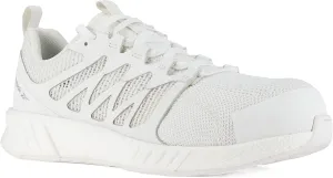 Reebok Women's Rb545 Fusion Flexweave Work Construction Shoe White Safety