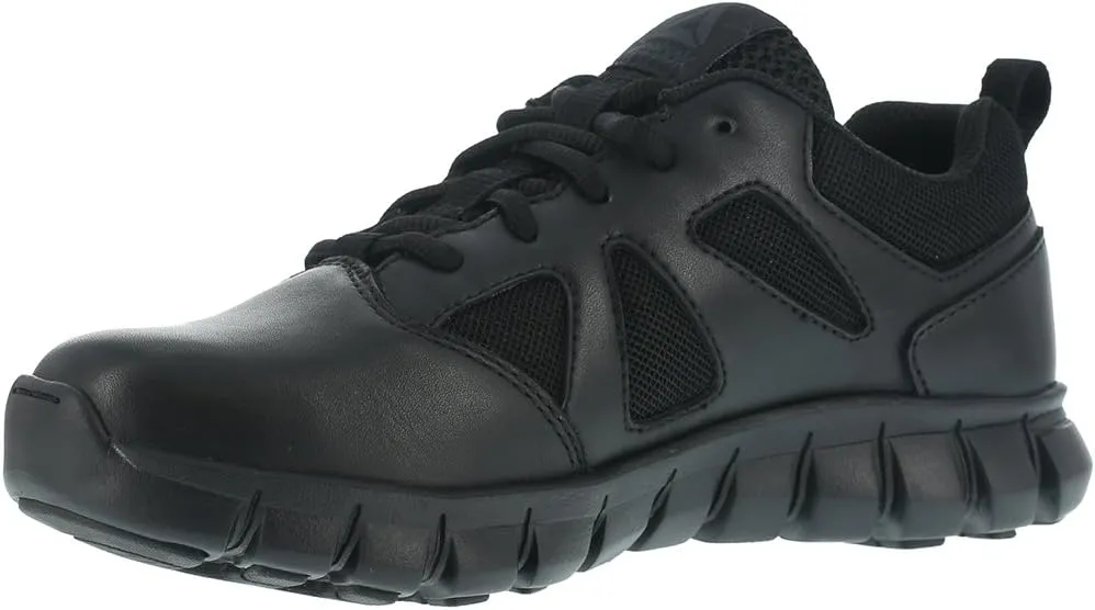 Reebok Women's Rb815 Sublite Cushion Tactical Soft Toe Work Shoe Black Military