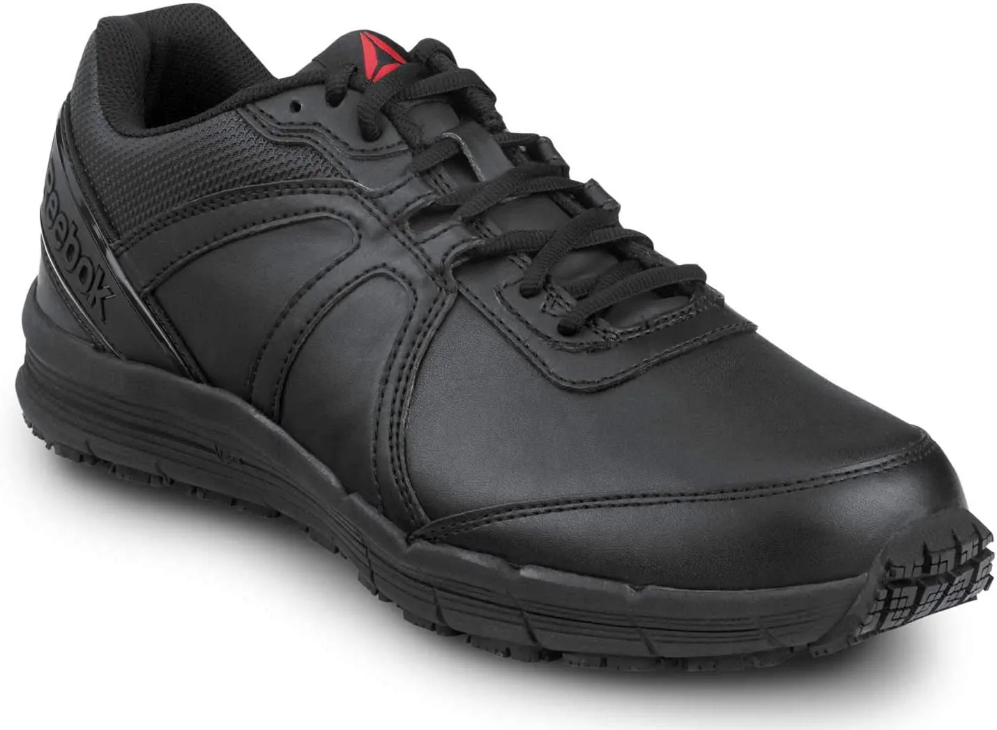 Reebok Work Men's Guide, Black, Men's, Athletic Style Slip Resistant Soft Toe Work Shoe
