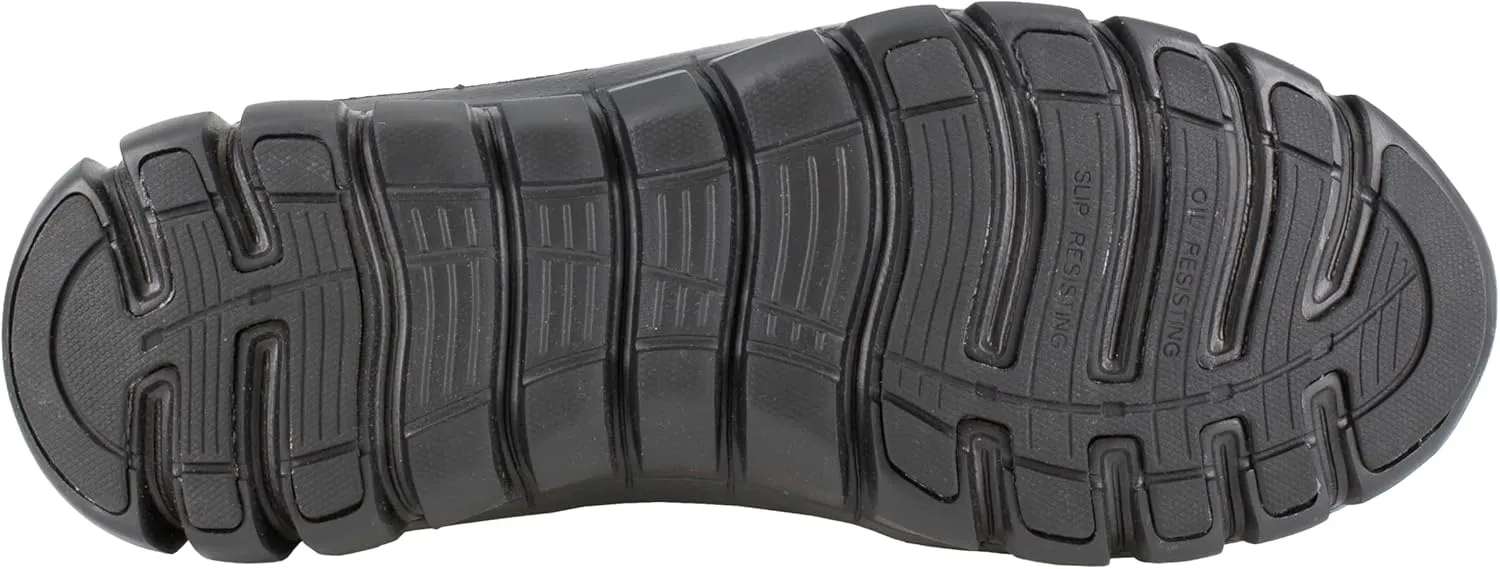 Reebok Work Men's Rb8405 Sublite Cushion Tactical Mid Cut Soft Toe Shoe Black Military