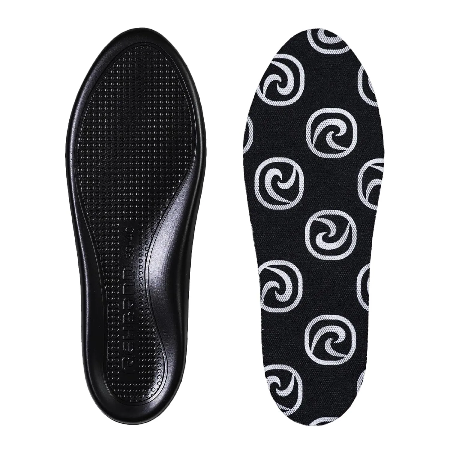 Rehband Sports Gel Insole, 1 Pair, Insole for Sport and Everyday Life Made of Shock-Absorbing Technogel, Shoe Insoles Made in Germany, Size:8-9.5 US Men