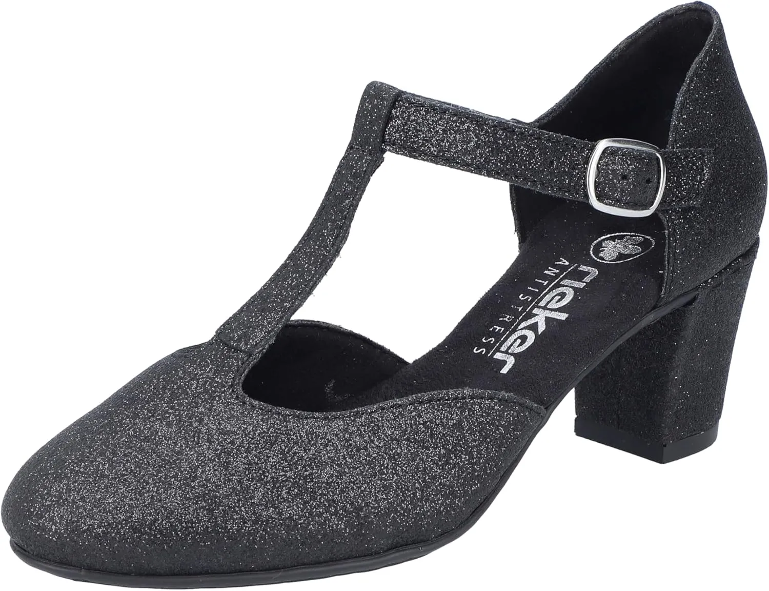 Rieker Women's 41087 Low Shoes, black, 9.5 Women