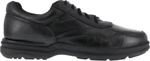 Rockport Works Men's Postwalk Soft Toe Shoe - Made in USA - Black - 5.5 Medium