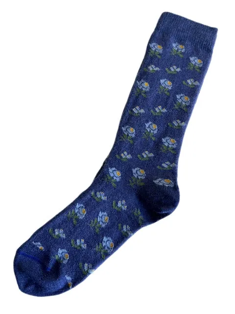 Rosa Floral Alpaca Crew
