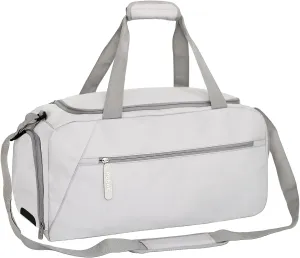 ROTOT Gym Duffel Bag, Gym Bag with Waterproof Shoe Pouch, Weekend Travel Bag with a Water-resistant Insulated Pocket