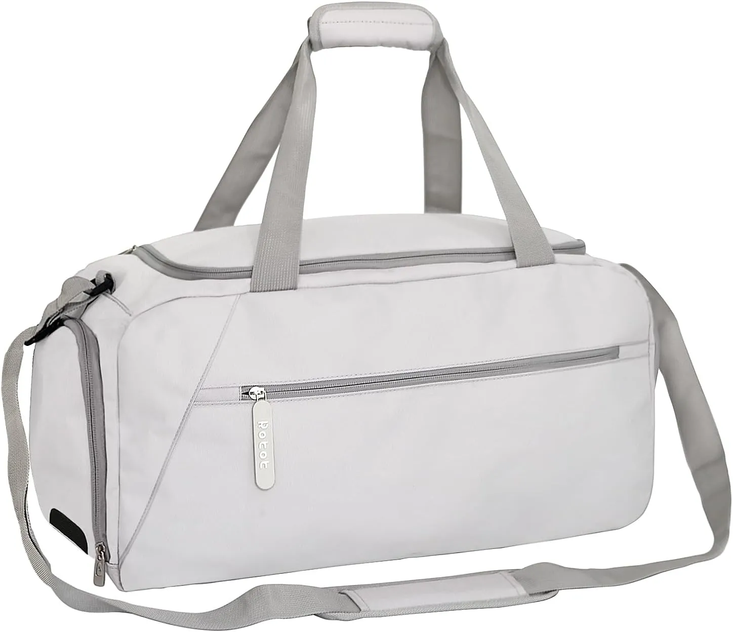 ROTOT Gym Duffel Bag, Gym Bag with Waterproof Shoe Pouch, Weekend Travel Bag with a Water-resistant Insulated Pocket
