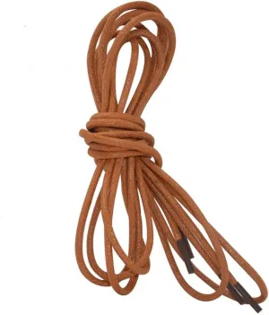Round Thin Shoe Laces Durable Waxed Bootlaces For Leather Oxford Brogues many colors and lenght for choose