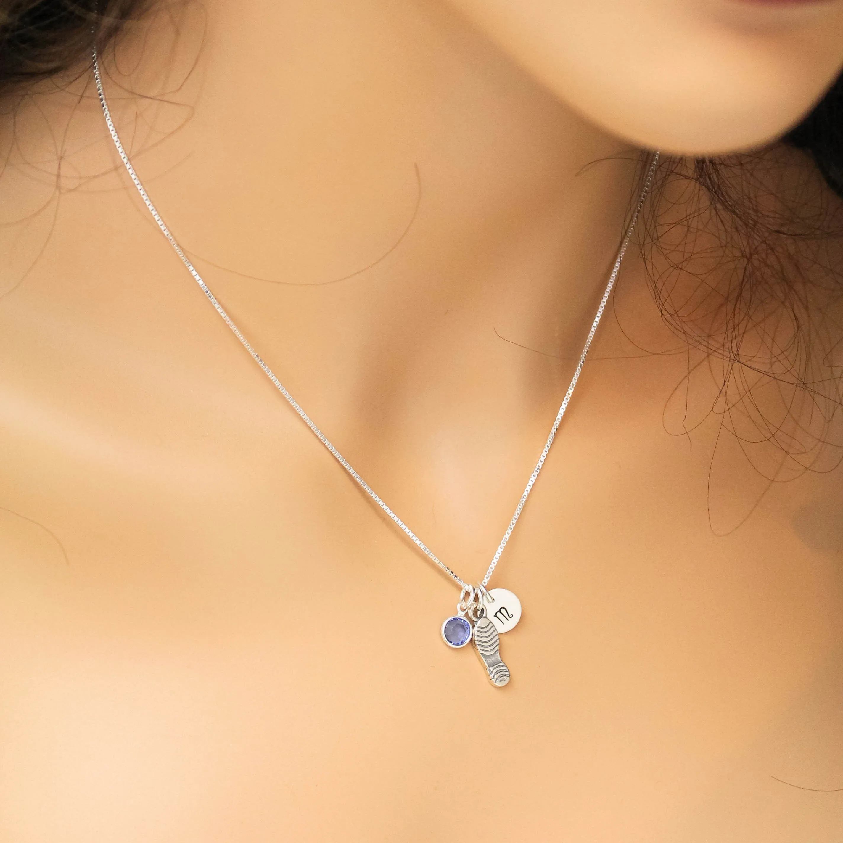 Runner Shoe Charm Necklace