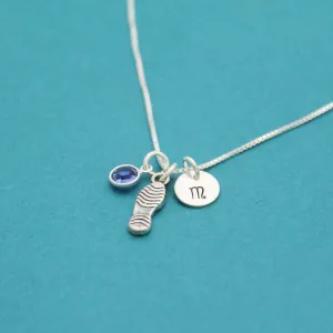 Runner Shoe Charm Necklace