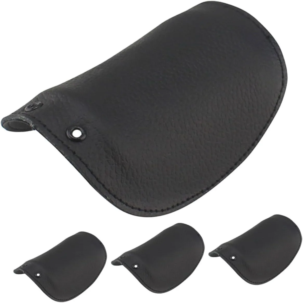 Safety Toe Cap Shoes Covers Pairs Insulation Shoes Protector Cowhide Easy Install Clean Black Protective for Outdoor Indoor Work