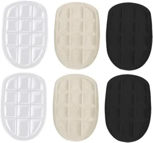 SAFIGLE Comfortable Heel Pads for Women Men 3 Pairs of Soft Insoles Anti-wear Heel Guards for High Sneakers and Boots