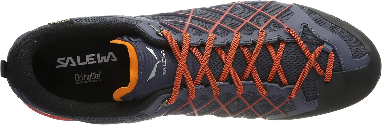 Salewa Men's Wildfire GTX Approach Shoe - Durable, Waterproof Gore-Tex Trail Shoe for Hiking & Climbing