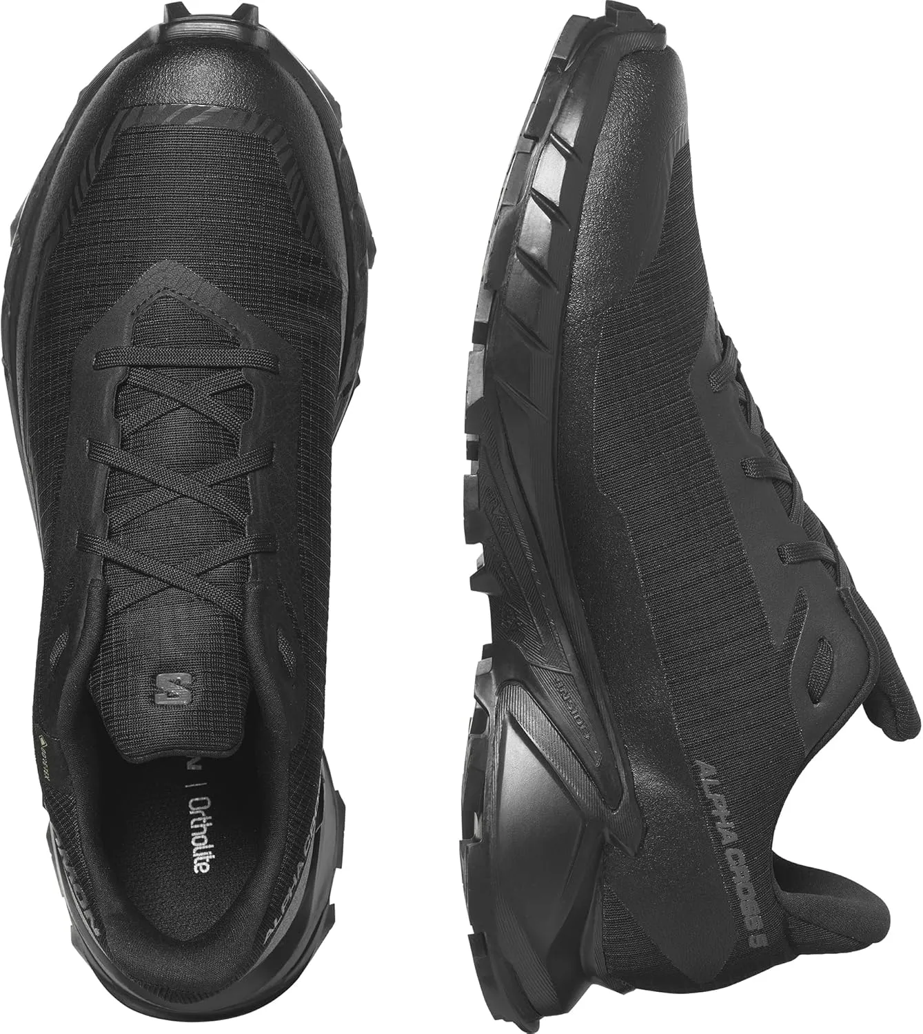 Salomon Men’s Alphacross 5 Gore-Tex, Waterproof Trail Running Shoes