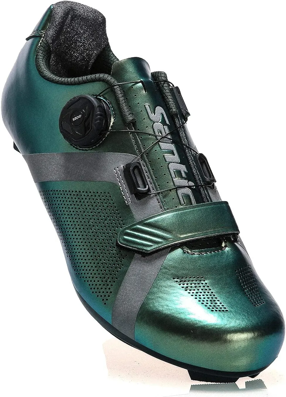 Santic Unisex Cycling Shoes Bike Shoes Indoor Cycling Shoe Suitable for Look Delta & Peleton