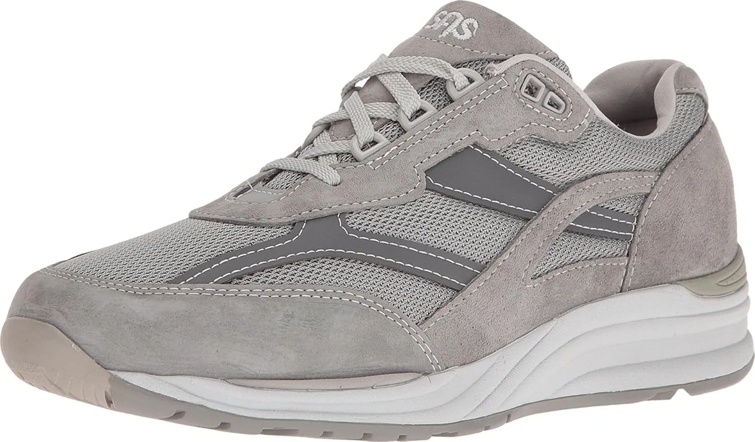 SAS Journey Mesh Comfort Walking Sneaker Gray 14 M (M) (D)